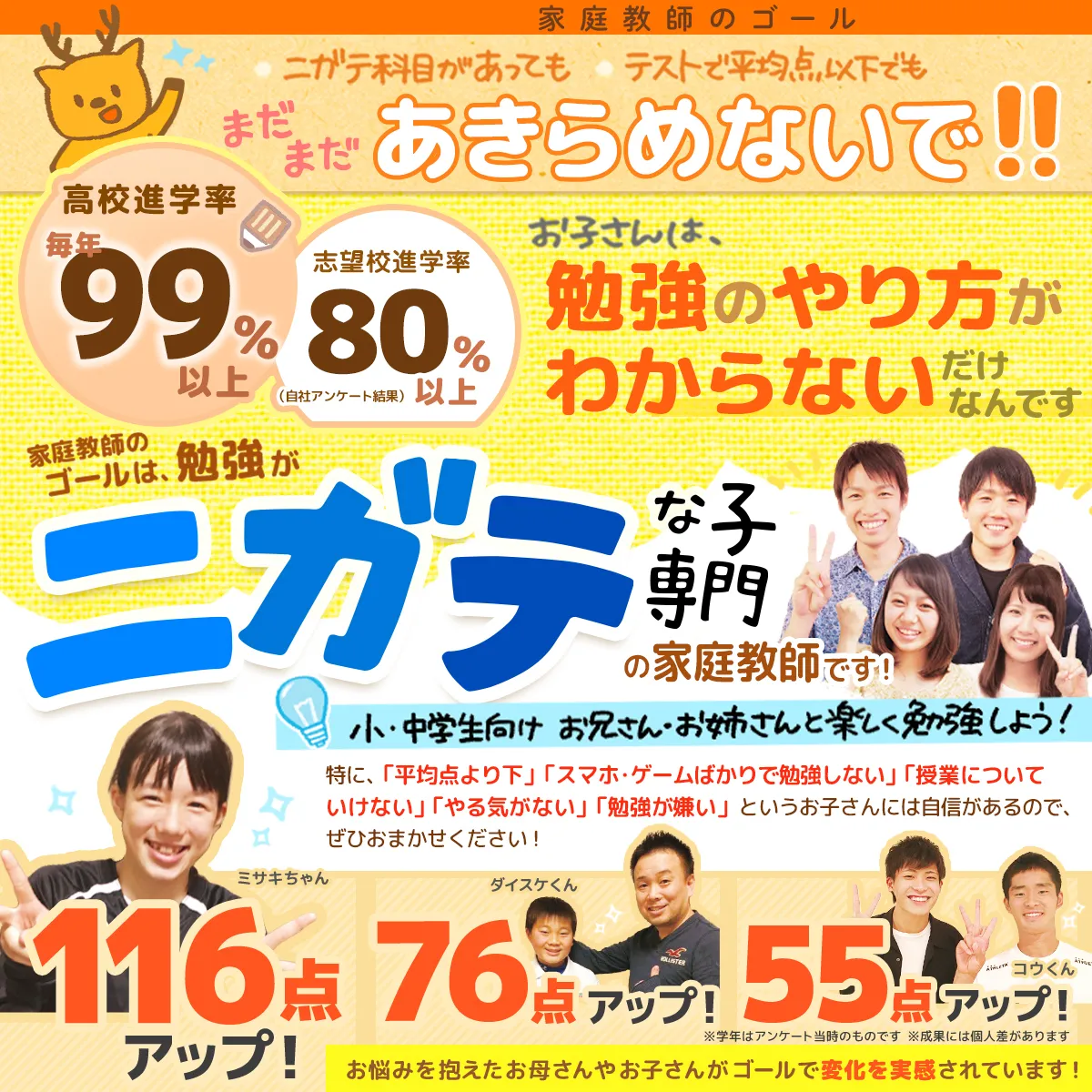 おすすめ】松山市の家庭教師【料金】塾より安く結果を重視‼️勉強が苦手な小・中学生におすすめ